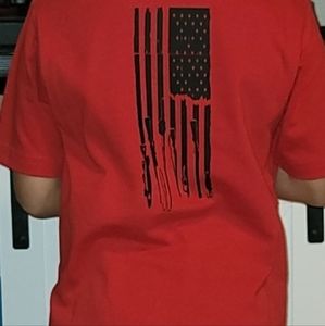 Boys custom hunting shirt.